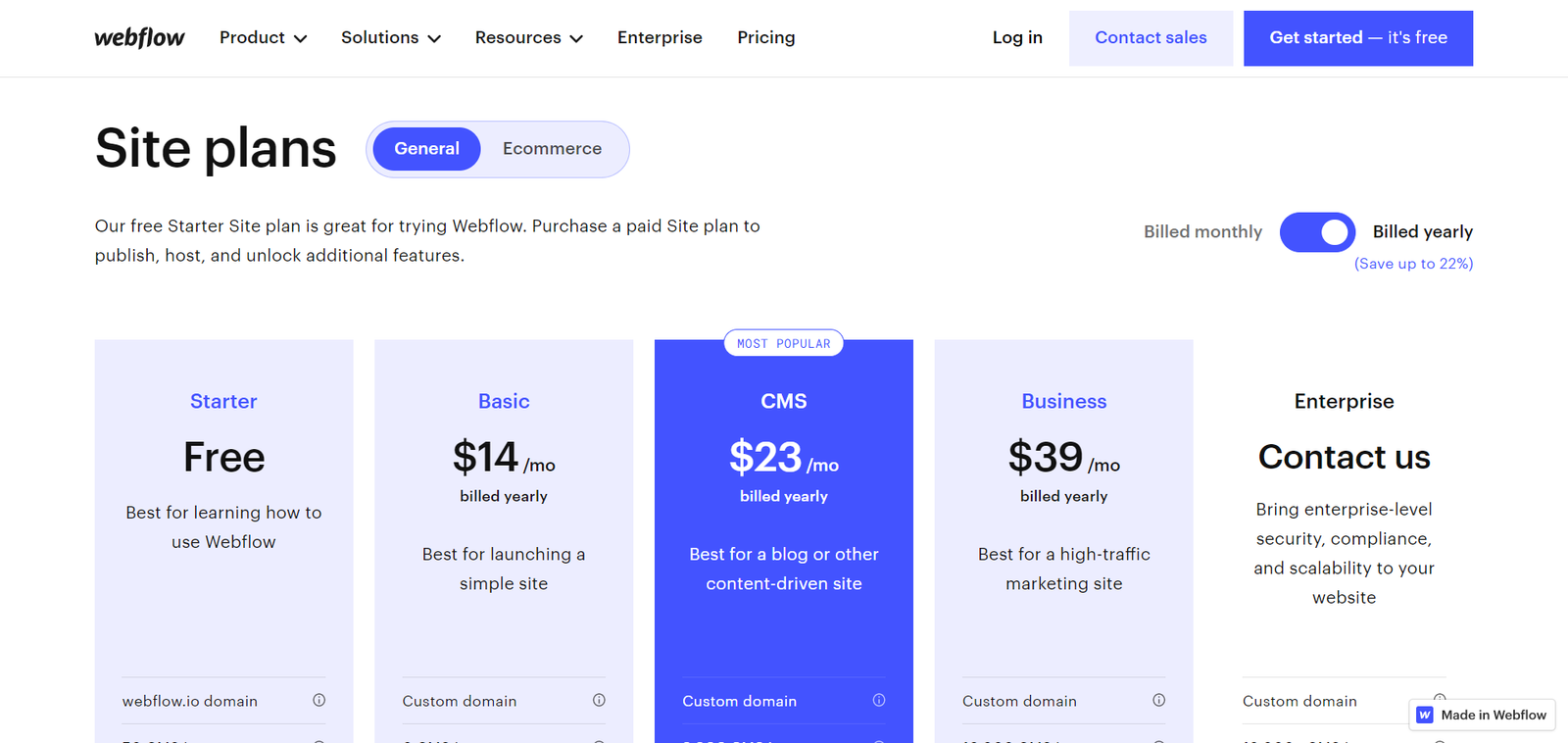 webflow-pricing-ninjanetpreneur