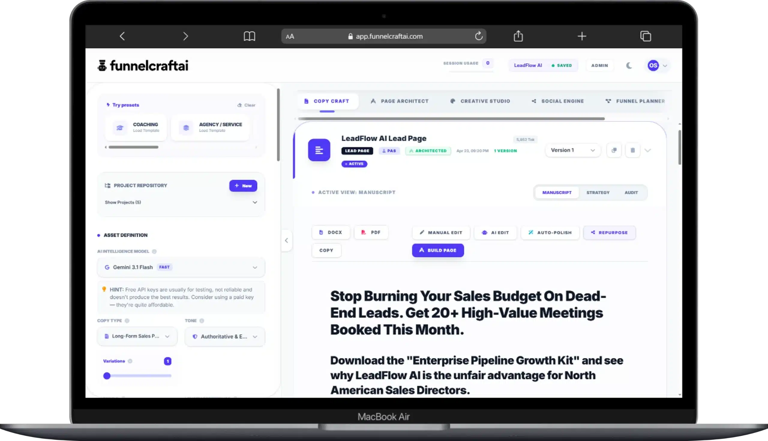 copycraft-funnelcraft-ai